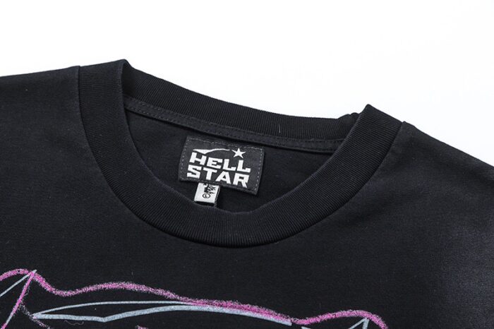 Hellstar Future (Red) T-Shirt Black - Image 8