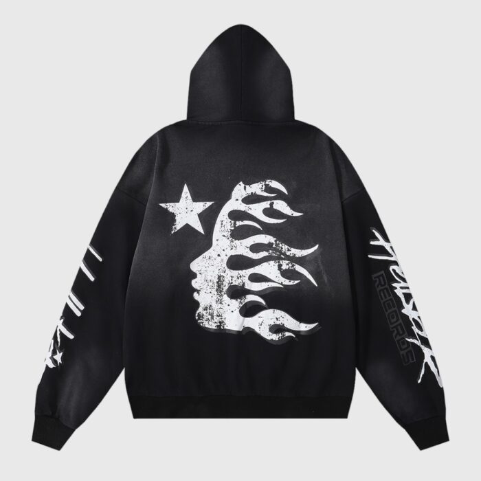 Hellstar Sports Future Flame Flare Hoodie - Image 2