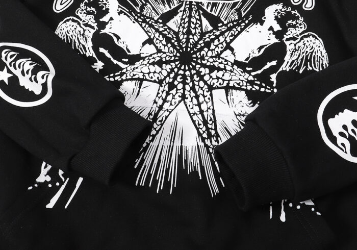 Hellstar Victory Capsule 6 Hoodie Black - Image 3