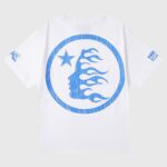 Hellstar Beat Us! T-Shirt White/Blue - Image 2