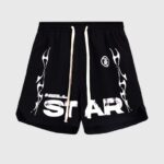 Hellstar Studios Records Star Shorts Black
