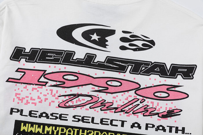 Hellstar Pixel T-Shirt White - Image 7