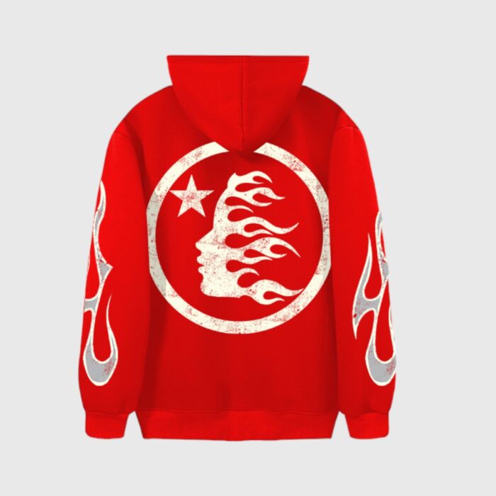 Hellstar Sport Hoodie Red - Image 2