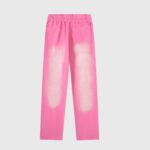 Hellstar Studios Flame Sweatpants Pink - Image 2