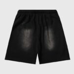 Hellstar Sports Flame Shorts Black - Image 2