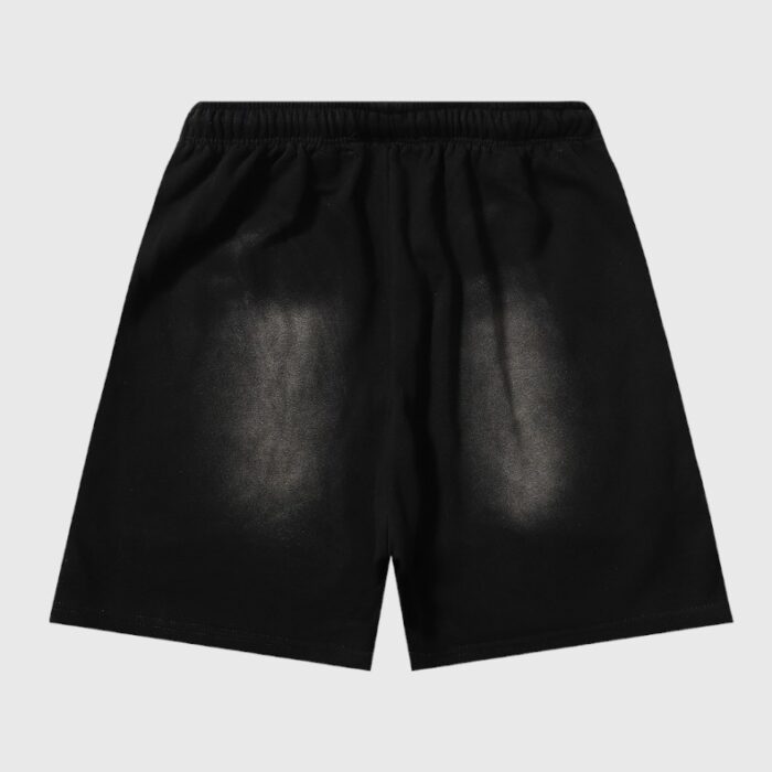 Hellstar Sports Flame Shorts Black - Image 2