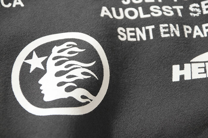 Hellstar Studios Records Hoodie Jet Black - Image 6