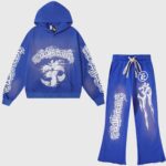 Hellstar Studios Records Yoga Tracksuit Blue