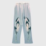 Hellstar Studios Flame Sweatpants Grey