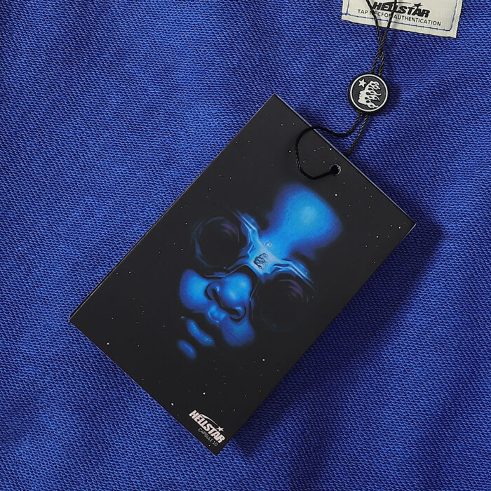 Hellstar No Guts No Glory! Hoodie Blue - Image 8