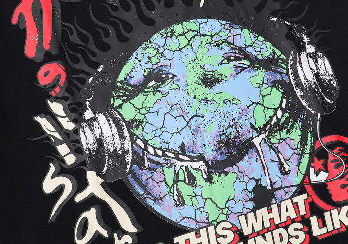 Hellstar Studios Heaven on Earth T-Shirt Black - Image 6