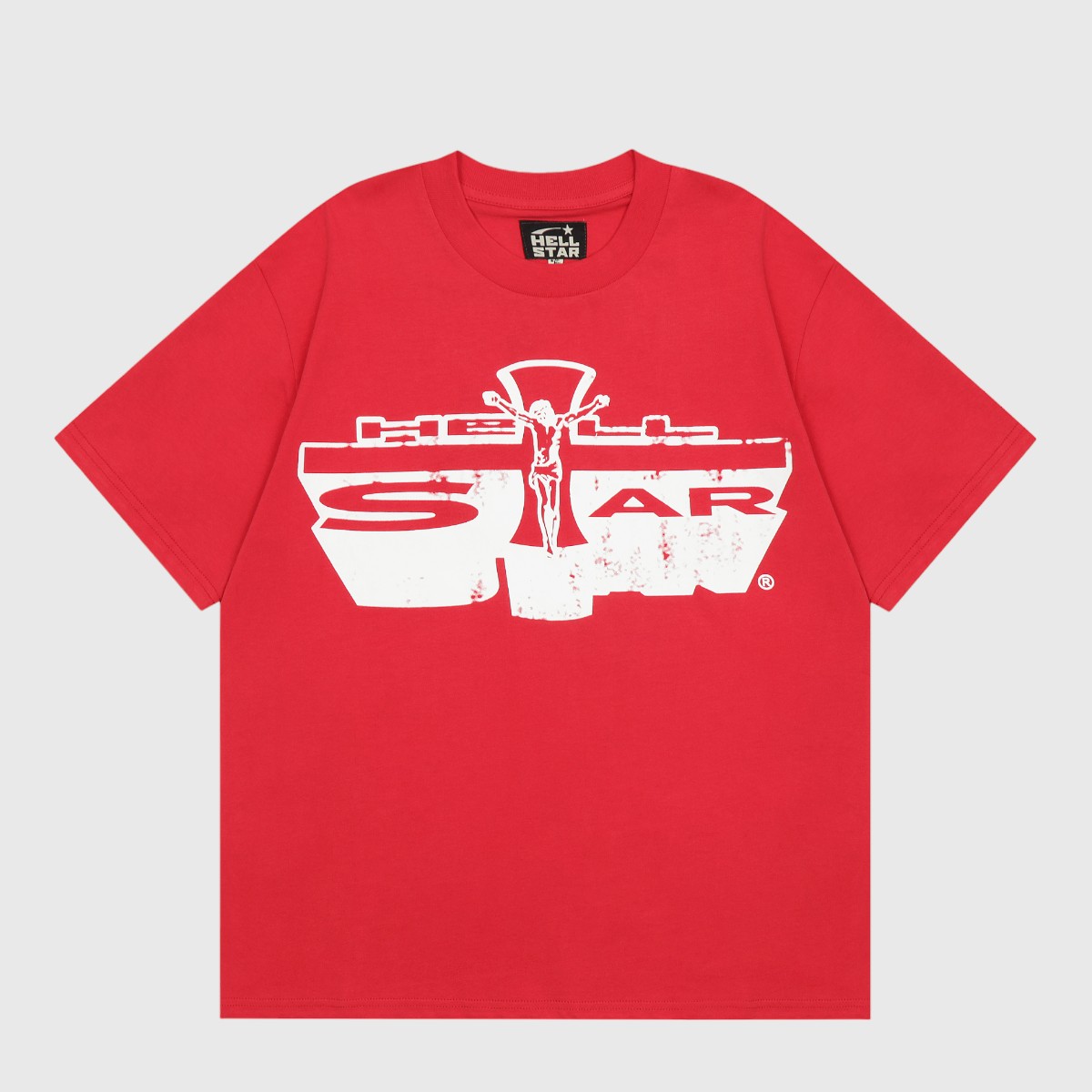 6b745c88-Photoroom (5) Hellstar Studios Jesus Emblem T-Shirt Red - Image 1