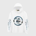 White Hellstar Hoodie