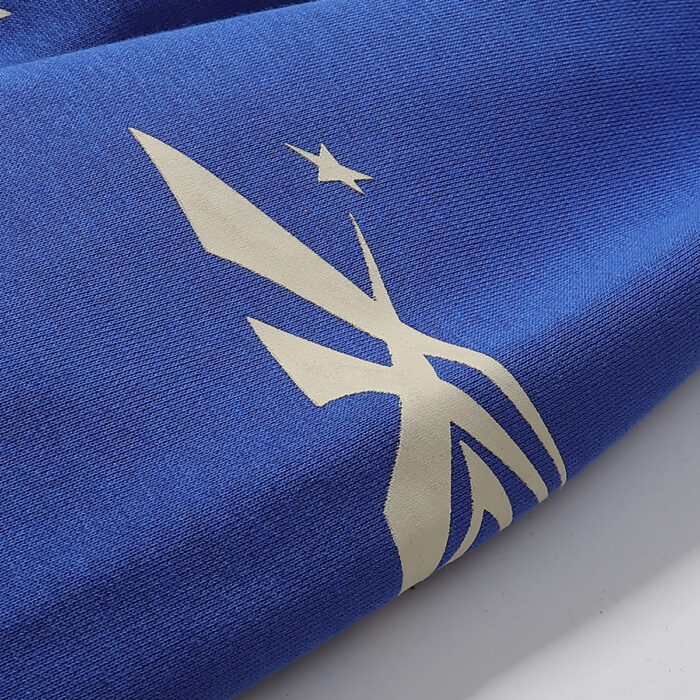 Hellstar No Guts No Glory! Hoodie Blue - Image 9