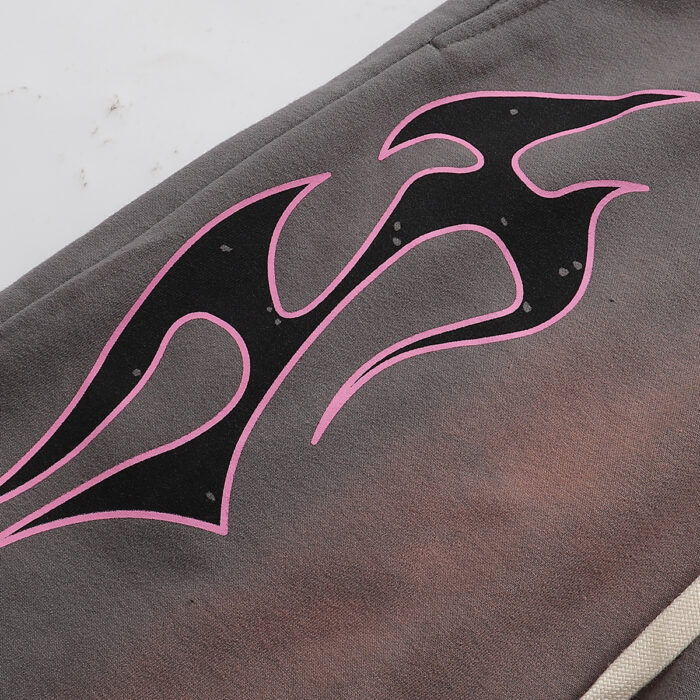 Hellstar Studios Records Shorts Grey - Image 4