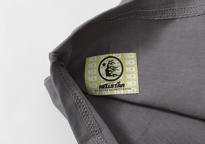 Hellstar Studios Rage T-Shirt Dark Grey - Image 7