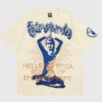 Hellstar Studios Yoga T-Shirt Beige