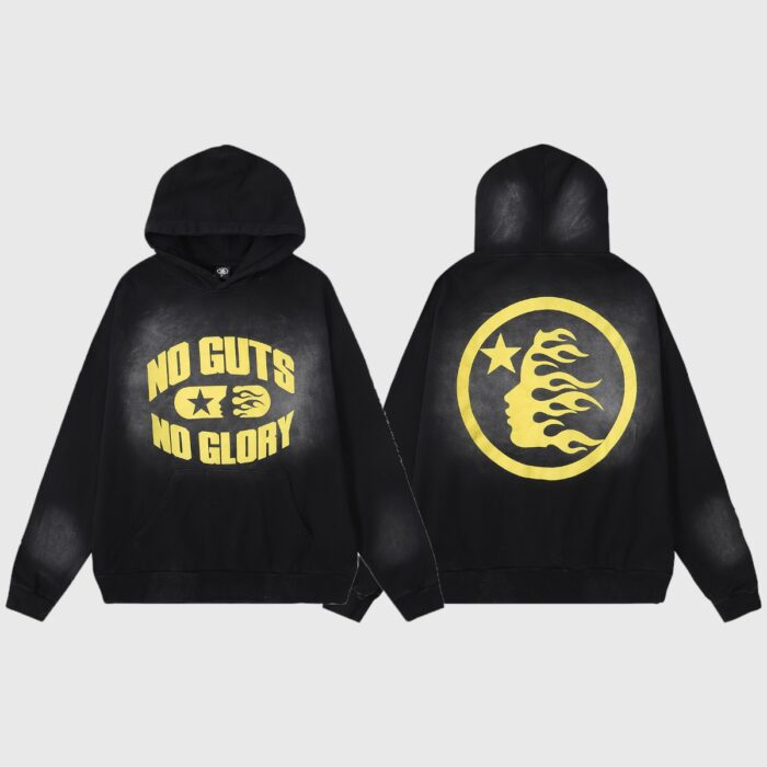 Hellstar No Guts No Glory Hoodie Black - Image 3