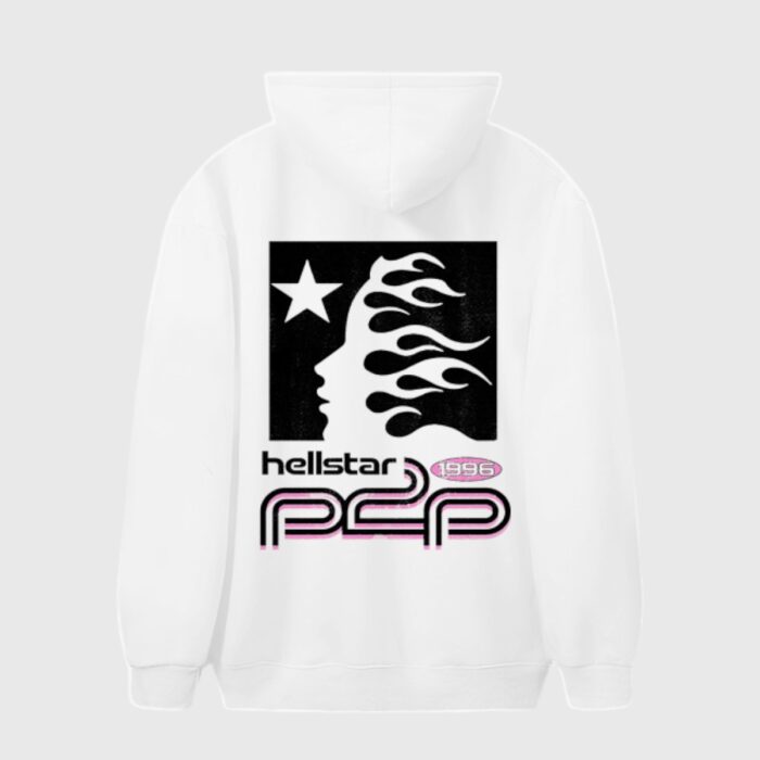 Hellstar Studios Future Hoodie White - Image 2