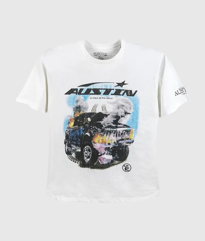 Austin Hellstar Studios x Post Malone Austin T-Shirt - Image 1