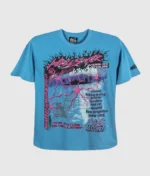 Hellstar Future Short Sleeve Tee Shirt Blue