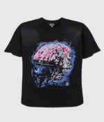 Hellstar Studios Brain Helmet T-Shirt Black