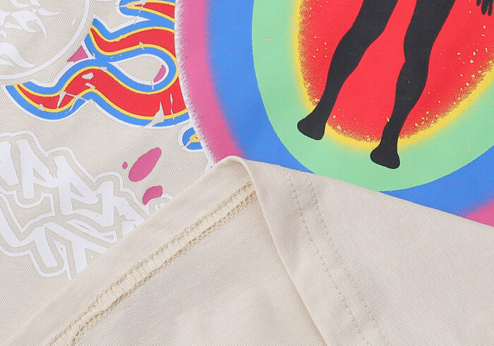 Hellstar Records T-Shirt Beige - Image 9