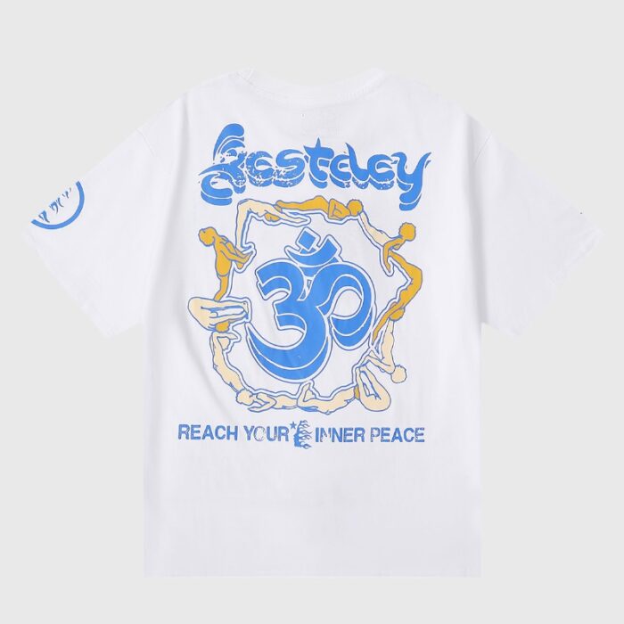 Hellstar Studios Yoga T-Shirt White - Image 2