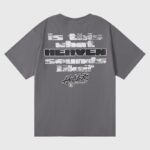 Hellstar Studios Rage T-Shirt Dark Grey - Image 2
