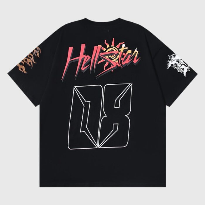 Hellstar Capsule 8 T-Shirt Black - Image 2