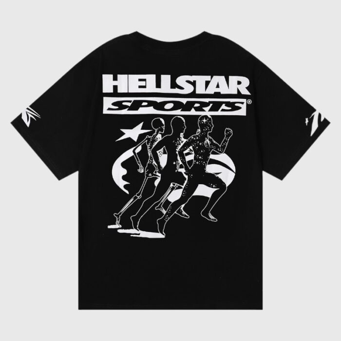 Hellstar Marathon T-Shirt Black - Image 2