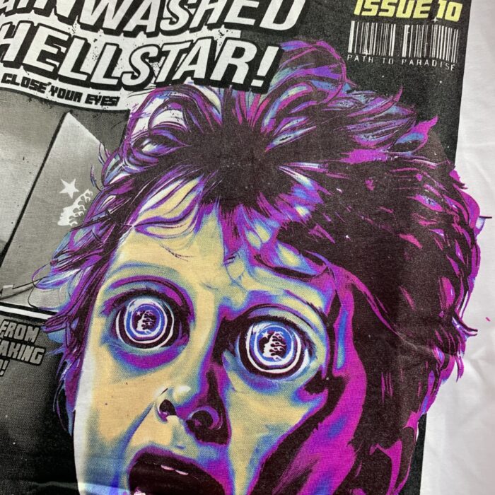 Hellstar Must be Stopped T-Shirt White - Image 8