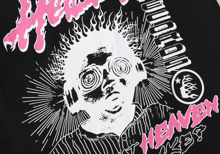 Hellstar Studios Heaven Sounds Like T-Shirt Black - Image 9