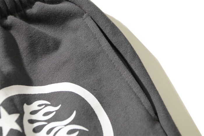 Hellstar Studios Racer Flare Sweatpants Jet Black - Image 9