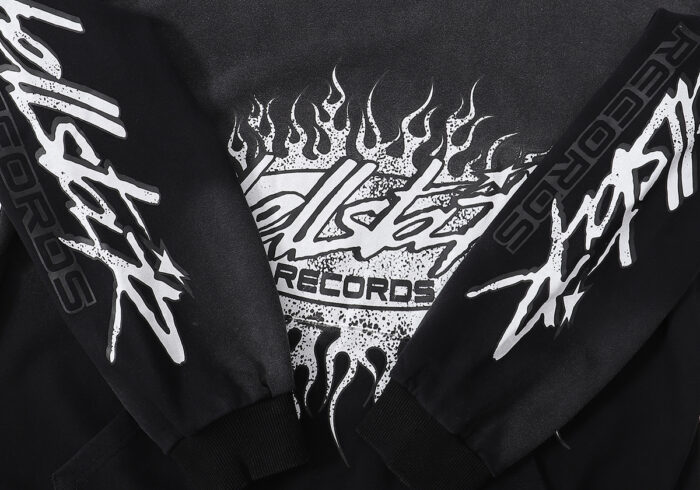 Hellstar Studios Records Vintage Tracksuit Black - Image 11