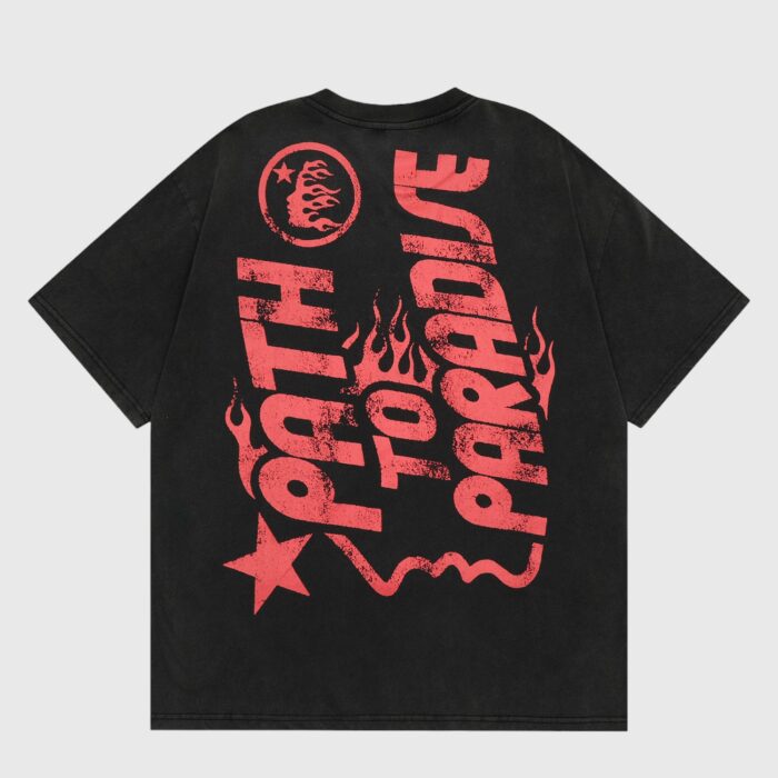 Hellstar Studios Jesus Emblem T-Shirt Black - Image 2