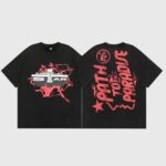 Hellstar Studios Jesus Emblem T-Shirt Black - Image 9