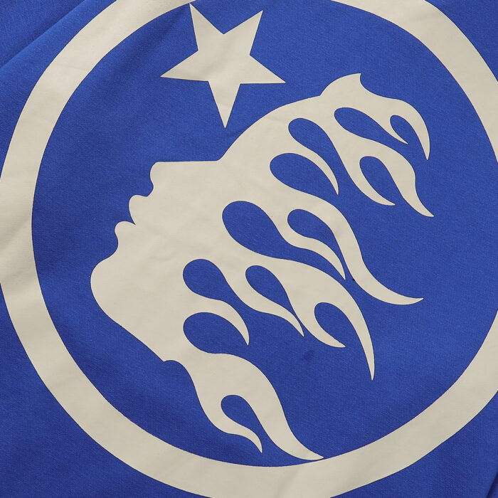 Hellstar No Guts No Glory! Hoodie Blue - Image 11