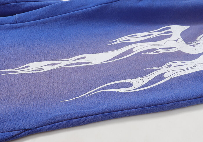 Hellstar Studios Records Yoga Sweatpants Blue - Image 15