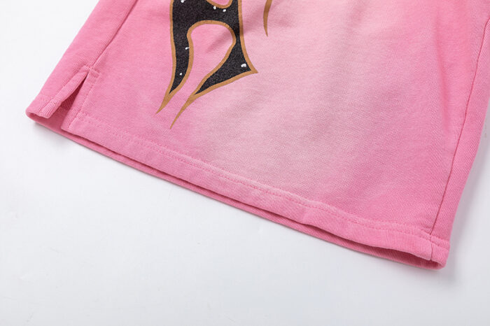 Hellstar Studios Records Shorts Pink - Image 8