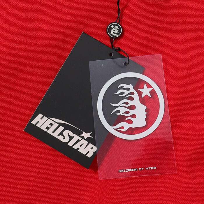 Hellstar Sport Pullover Hoodie Red - Image 8