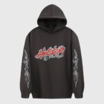 Hellstar Studios Records Hoodie Jet Black
