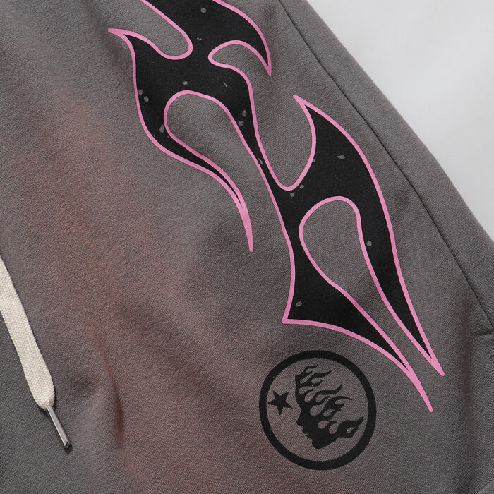 Hellstar Studios Records Shorts Grey - Image 13