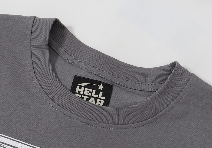 Hellstar Studios Rage T-Shirt Dark Grey - Image 3