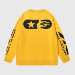 Hellstar Sports Crewneck Sweater Yellow - Image 2