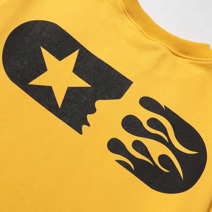 Hellstar Sports Crewneck Sweater Yellow - Image 5