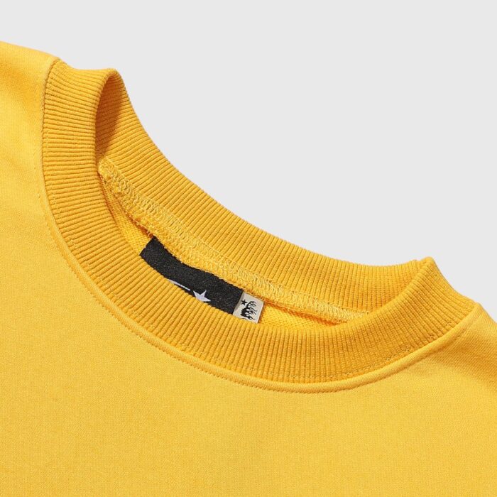 Hellstar Sports Crewneck Sweater Yellow - Image 3