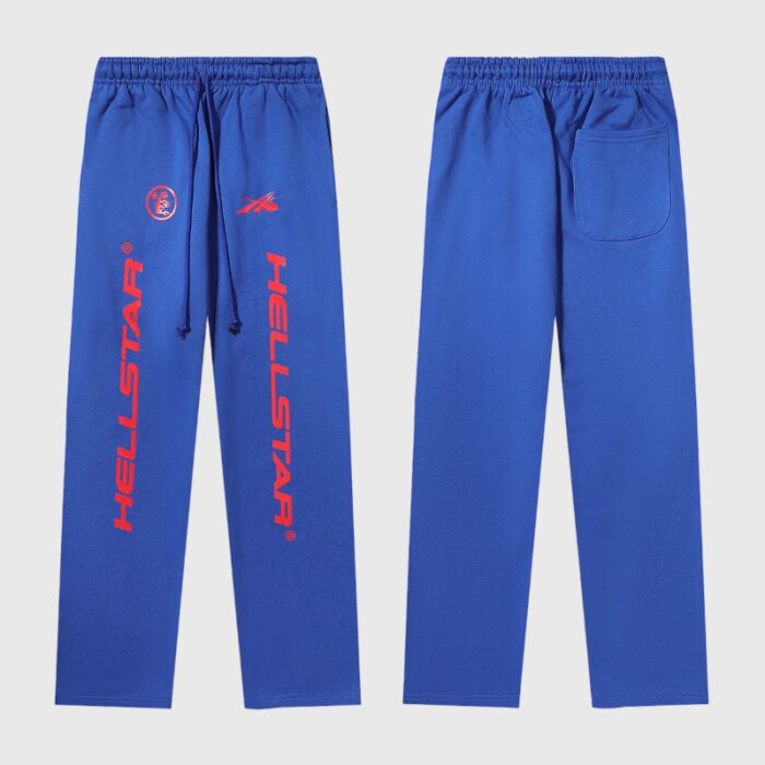 Hellstar Gel Logo Tracksuit Blue - Image 7