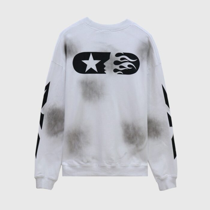 Hellstar Sports  White Sweater - Image 2