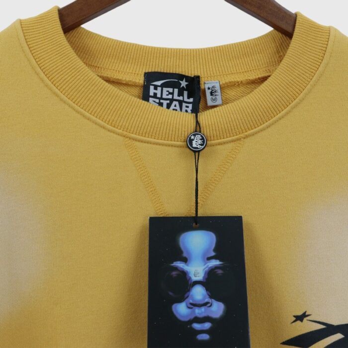 Hellstar Sports  Yellow Sweater - Image 4